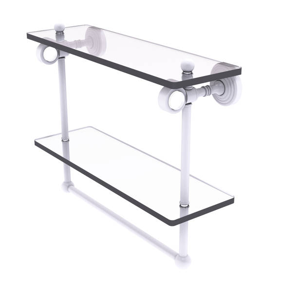 Everly Quinn Jarrell 13'' 2 Bar Wall Towel Bar Wayfair